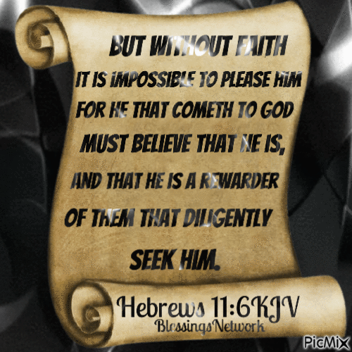 #Hebrews 11:6 - Ücretsiz animasyonlu GIF