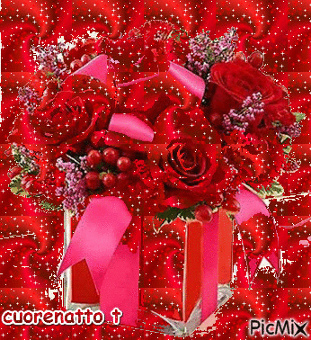 rose rosse - Gratis geanimeerde GIF