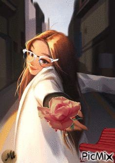 Te regalo una rosa - Animovaný GIF zadarmo