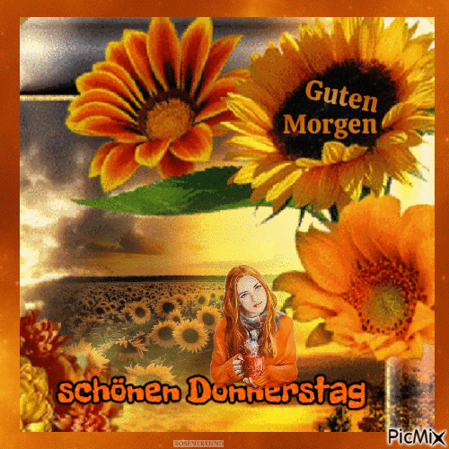 Donnerstag--Guten Morgen - Free animated GIF