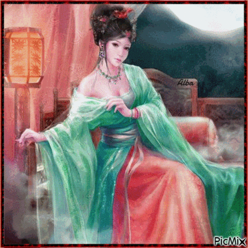 Oriental - Animovaný GIF zadarmo