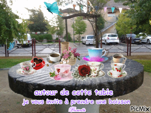 café ou thé - Zdarma animovaný GIF