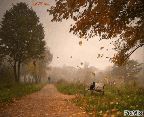 l'automne - Gratis animeret GIF