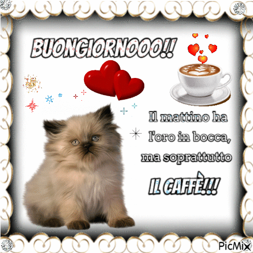 buongiorno_caffè - Bezmaksas animēts GIF