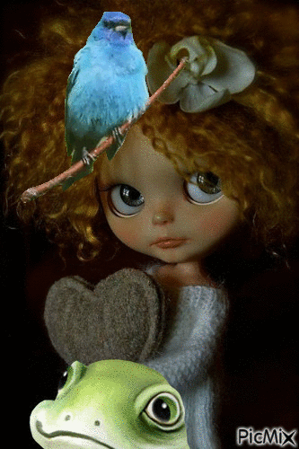 Muñequita linda - Ingyenes animált GIF