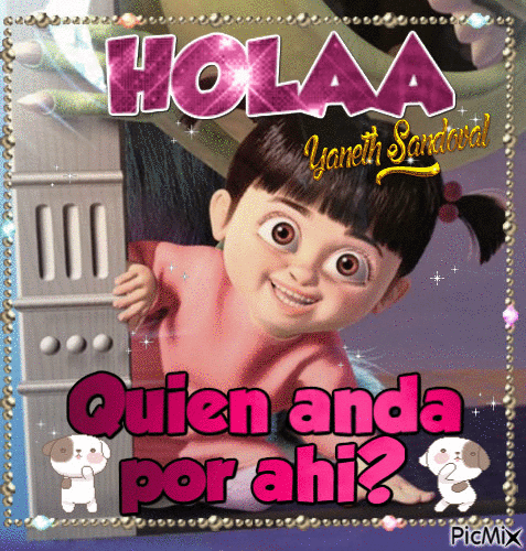HOLAAAA - Bezmaksas animēts GIF