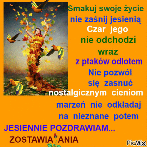 jesień - Δωρεάν κινούμενο GIF