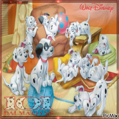 Disney's 101 Dalmatians - Безплатен анимиран GIF