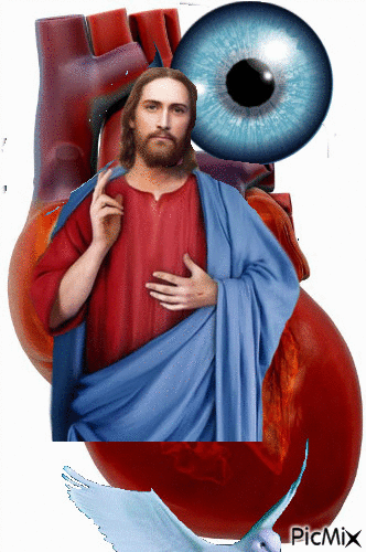 Corazón de Jesús - Ingyenes animált GIF
