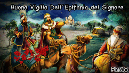Buona Vigilia Dell ´Epifania del Signore - Безплатен анимиран GIF