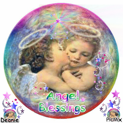 Angel Blessings - GIF animé gratuit