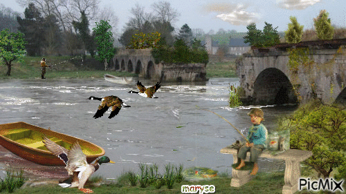 le pont - Zdarma animovaný GIF