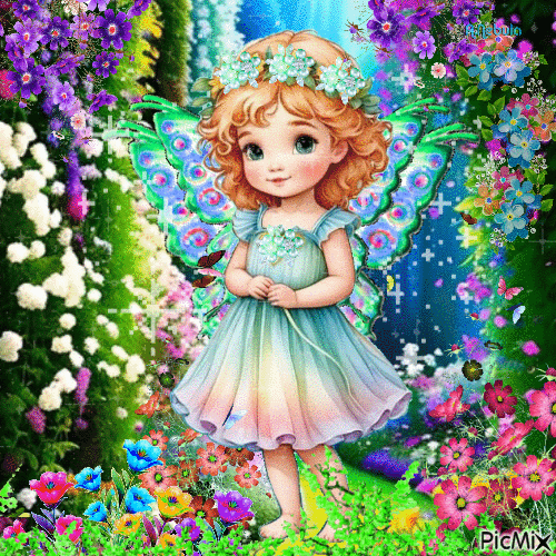 Fairy of Spring-contest - Zdarma animovaný GIF