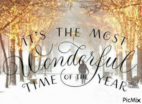 Magical time of the year - GIF animé gratuit