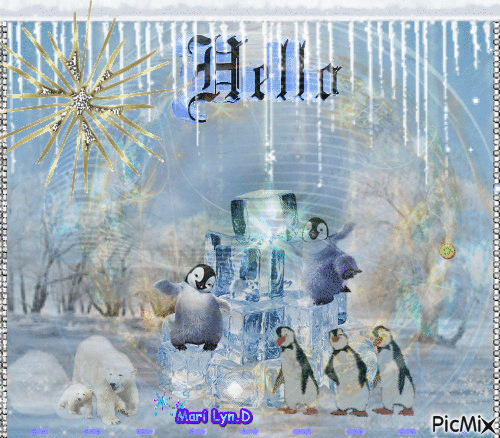 pingouins - Ingyenes animált GIF