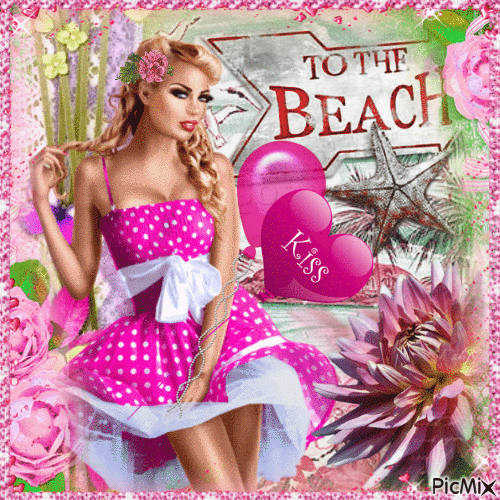 To The Beach - Free animated GIF