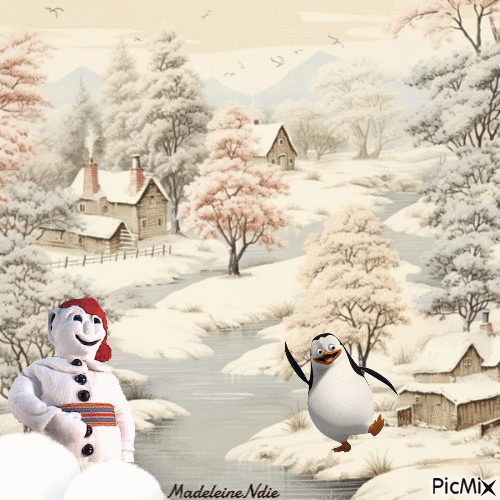 bel hiver - Ingyenes animált GIF