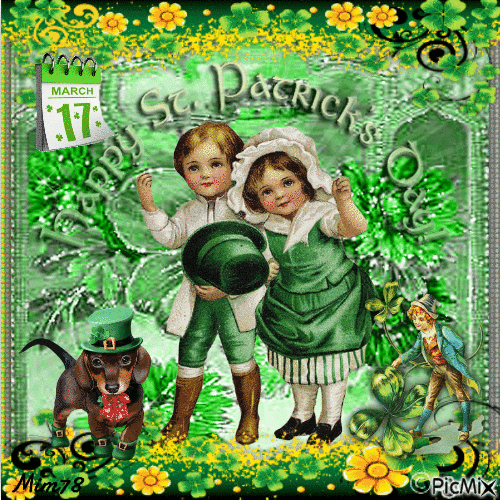 happy St Patrick's - GIF animé gratuit