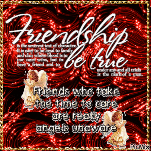 FRIENDSHIP - Zdarma animovaný GIF