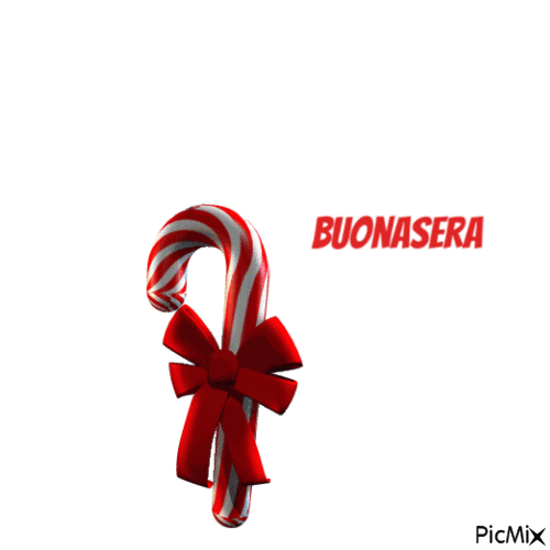 Buonasera - Bezmaksas animēts GIF