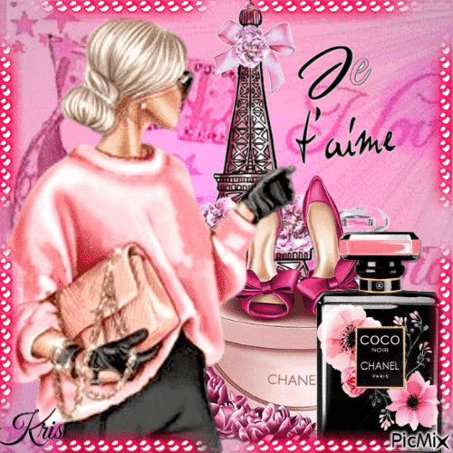 Parfum Coco Chanel - GIF animate gratis