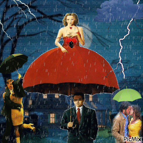 Love and Storm - Free animated GIF