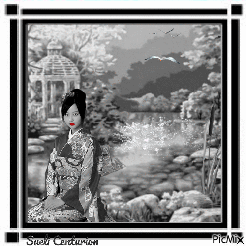 Mulher Chinesa - Zdarma animovaný GIF