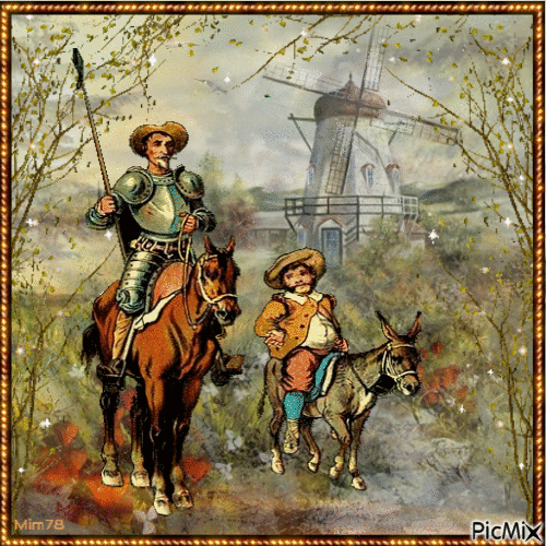 Don quichotte - Free animated GIF