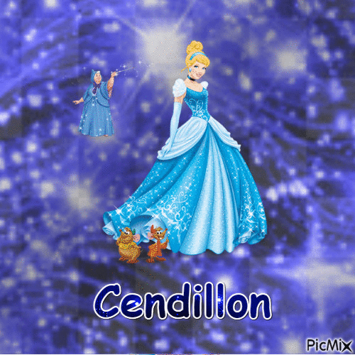 Cendrillon - Zdarma animovaný GIF