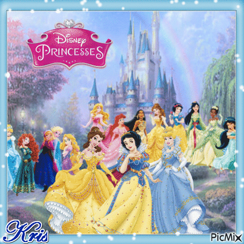 Princesses Disney - Darmowy animowany GIF