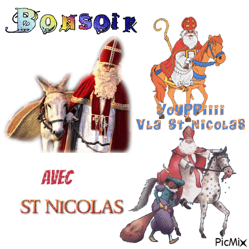 BSR AVEC ST NICOLAS - 無料のアニメーション GIF