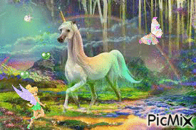 Unicornio - GIF animado gratis