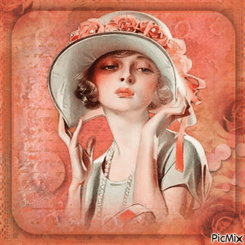 Vintage Beauty - 免费动画 GIF
