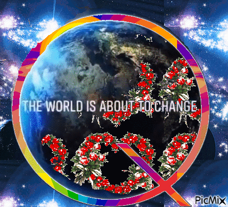 The World is about to change - GIF animado grátis