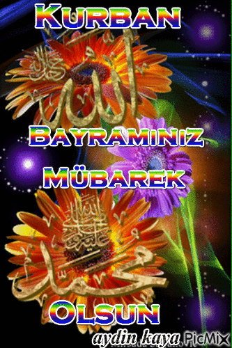 kurban bayrami - Безплатен анимиран GIF