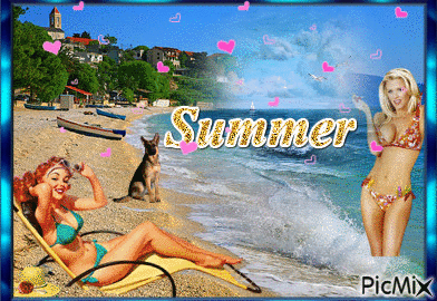 Summer - 免费动画 GIF