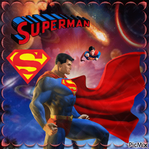Superman - 免费动画 GIF