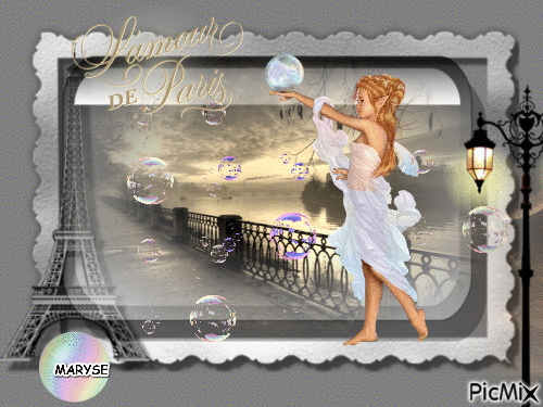 bulle de paris - Бесплатный анимированный гифка