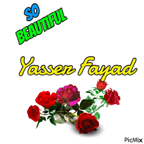 Yasser Fayad - Zdarma animovaný GIF