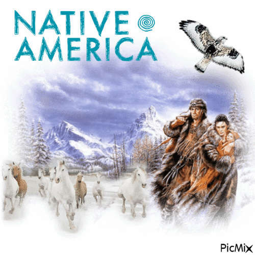 Native America Lovers - GIF animé gratuit
