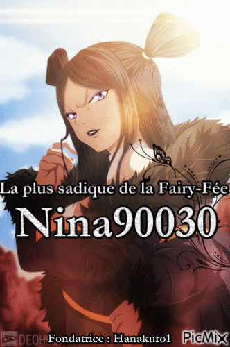 Fairy-Fée Nina90030 - Animovaný GIF zadarmo