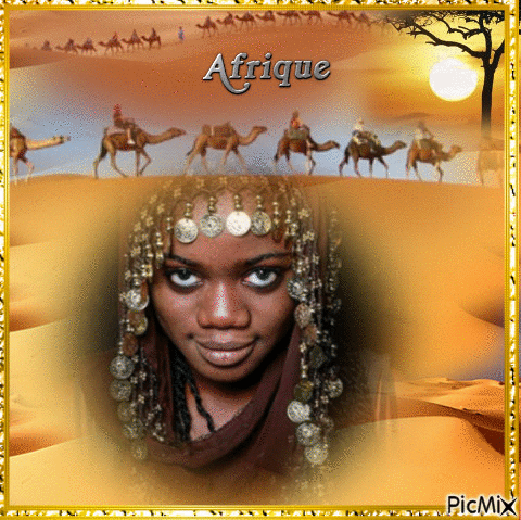 AFRIQUE - GIF animado grátis