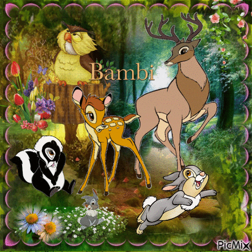bambi - Darmowy animowany GIF