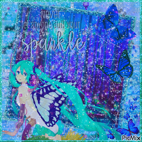 Never let anyone dull your sparkle - Бесплатни анимирани ГИФ
