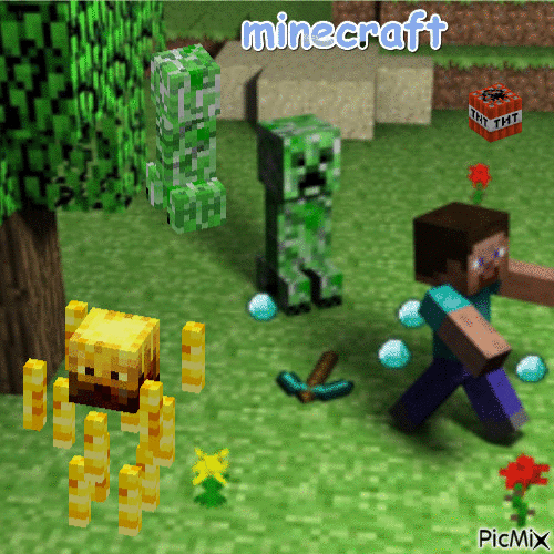 minecraft - GIF animé gratuit