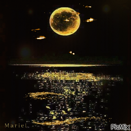 MOON GOLD*MARIEL - Безплатен анимиран GIF