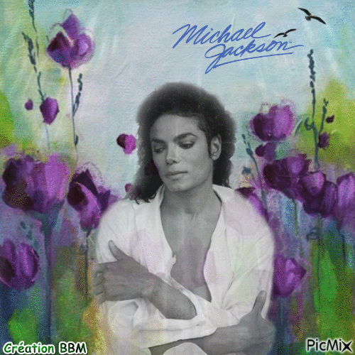 Michael Jackson par BBM - GIF animado grátis