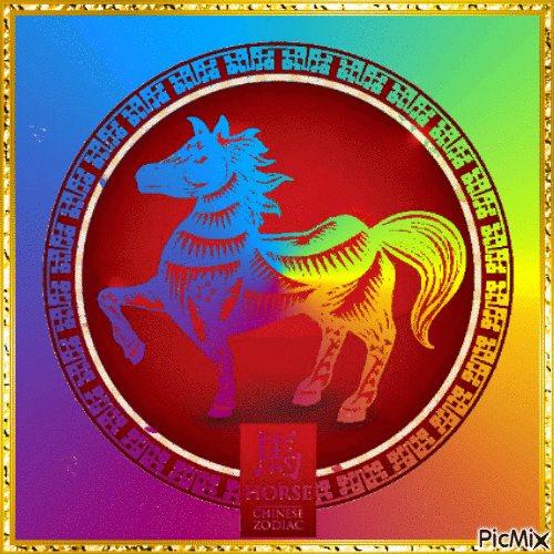 Zodiac Chinois - GIF animate gratis