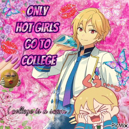 only hot girls go to college nito nazuna - 免费动画 GIF