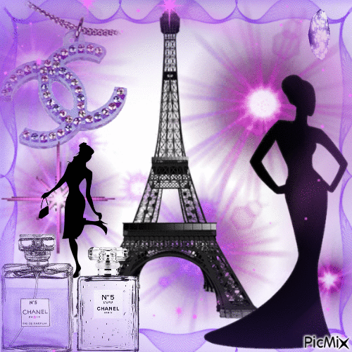 Paris ~ Perfume Chanel - GIF animé gratuit